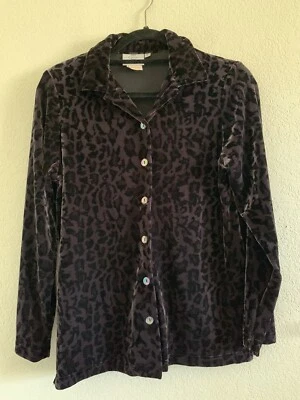 Lo último Top túnica algodón de Marc Ware terciopelo botón delantero talla SP mangas largas Foto 1 de 4