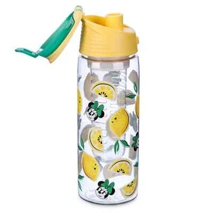 New Disney Parks Minnie Mouse Lemons Infuser Bottle Built-In Straw Tumbler - Picture 1 of 3