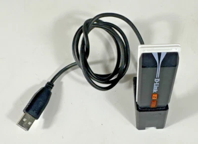 D-Link RangeBooster Wireless N USB Adapter BWA-140 WiFi 802.11n & Dock - Image 1 of 4