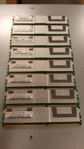 32GB QTY 8 X 4GB MEMORY DELL POWEREDGE 1950 2950 2900 DR397 HYMP151F72CP4N3-Y5 - Picture 1 of 1