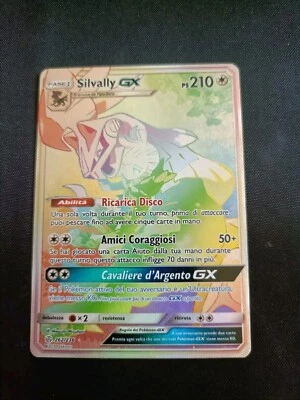 Papel Pokemon Silvally GX 262/236 Hyper Fuoriserie Eclipse Cosmic En Italiano - Imagen 1 de 2