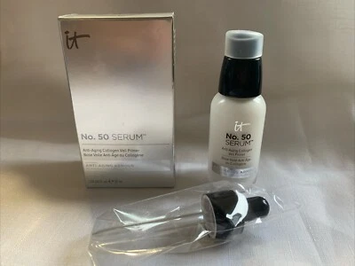 IT Cosmetics No 50 Serum Anti-Aging Collagen Veil Primer with Dropper 1 oz /30ml - Image 1 of 4