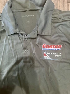 Costco Depot Polo Shirt Adult Wholesale Extra Large Gray Rockwall Tx #1049 - Picture 1 of 4