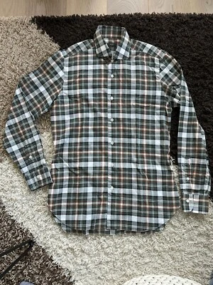 Новый с ярлыком Barba Napoli рубашка 16/41 ручной работы в Италии - Изображение 1 из 4