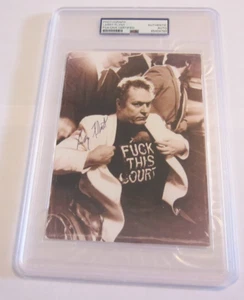 Larry Flynt firmato autografo PSA autentico 5x7 Free Speech Hustler rivista - Foto 1 di 2