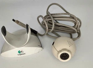 VINTAGE LOGITECH QUICKCAM PRO USB Webcam P/N: 1049-680-011 RM2-CMP43-2 - Picture 1 of 4
