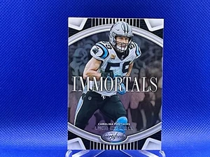 Inmortales de fútbol americano certificados Panini 2023 Carolina Panthers Luke Kuechly #I-10 - Imagen 1 de 2