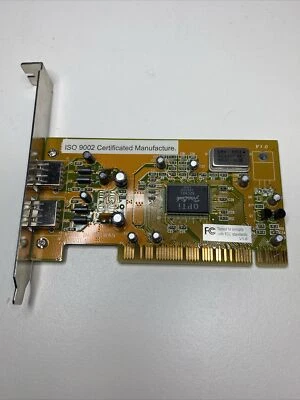 Siig 2 PORT LCR-D 94V-0 0007(VIA Firewire PCI Card - Original OEM - Image 1 of 4