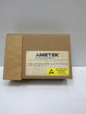 AMETEK 100-1096 REV C PWB TEMPERATURE DAGHTER RTD BOARD - Image 1 of 4