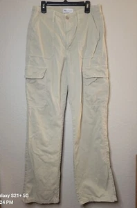 Zara Womens Size 4 Kacky Cargo Pant - Picture 1 of 4