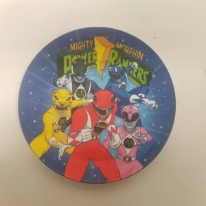 Vintage 1994 Saban Mighty Morphin Power Rangers 8" Plastic Plate - Picture 1 of 5