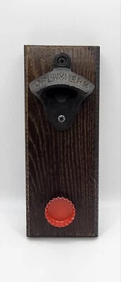 Bottle Opener Magnetic Sharper Image Cap Collector Beer Bar Soda Pop - Image 1 of 4