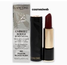 LANCOME L'ABSOLU ROUGE RUBY CREAM, 481 PIGEON BLOOD RUBY