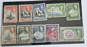 Francobolli Bermuda del Commonwealth Br vintage - Foto 1 di 5