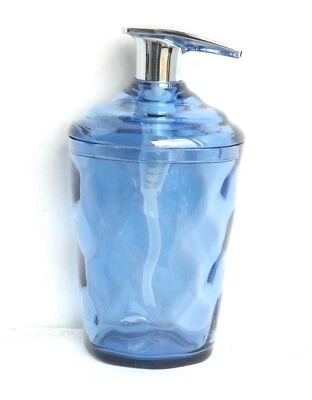 Juego de loción/dispensador de jabón y jabonera Creative Bath acrílico "bloque de vidrio"  Foto 1 de 2