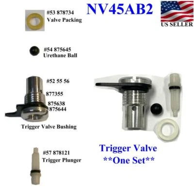 CoFast® High Quality Trigger Valve Assembly B for Aftermarket Hitachi NV45AB2