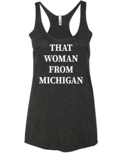 That Woman From Michigan Racer Tank Top - Picture 1 of 6