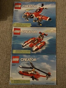 LEGO CREATOR 31047 AVIÓN DE HÉLICE 3 EN 1 SOLO manuales de instrucciones - Imagen 1 de 1
