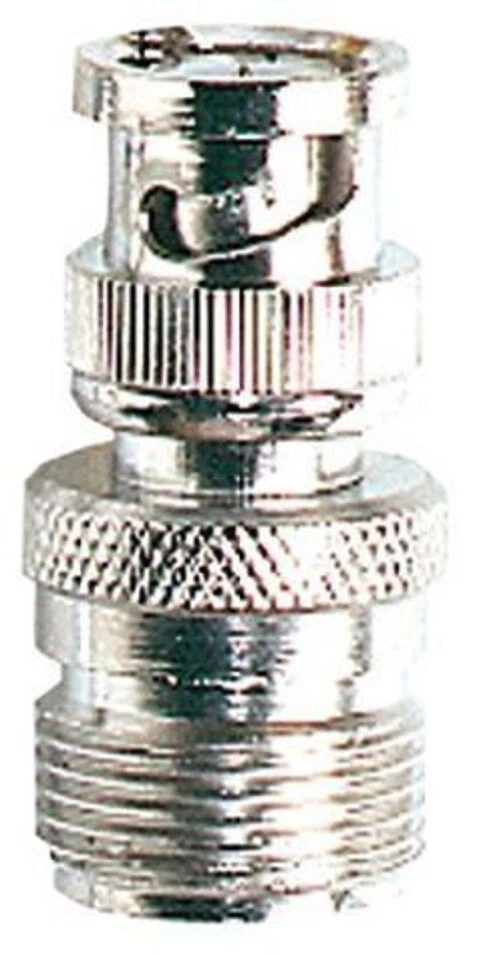 TSBNCPL Handheld CB Radio Antenna Adapter Connector BNC to SO-239 Male Female - Image 1 of 1