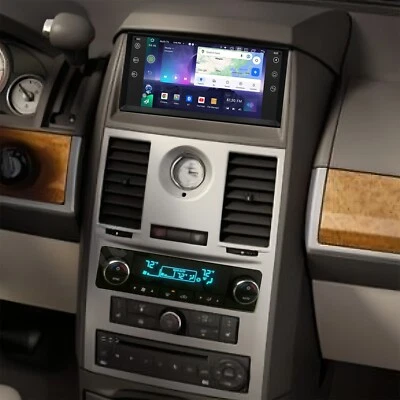 7" Apple CarPlay Navigation GPS Radio For 2008 2009 2010 Chrysler Town & Country Foto 1 de 4