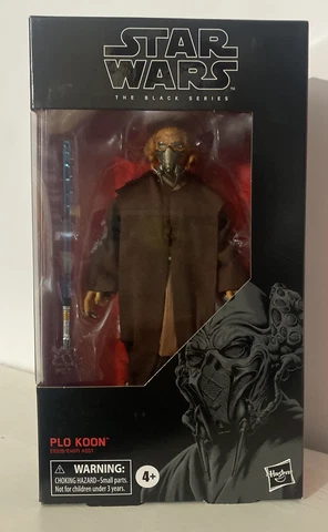 Hasbro Star Wars The Black Series Plo Koon 6" Figure #109 E9328 US Seller Cover