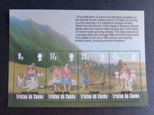 Tristan Da Cunha 1984 MS381 Tristan Woollens Industry MS MNH UM unmounted - Imagen 1 de 1