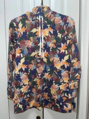 Sudadera con Capucha Para Mujer CHRISTOPHER BANKS Multicolor Geo Diseño-Talla S-EUC Foto 1 de 4