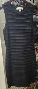 Michael Kors Slim MidiMini Black Dress XS NWT $195 - Picture 1 of 3