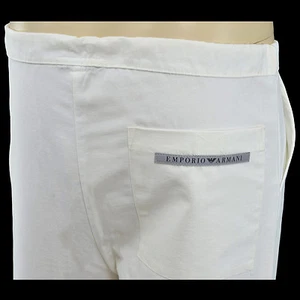 $150 EMPORIO ARMANI Blanco Traje de Baño para Hombre Talla M NUEVA COLECCIÓN - Imagen 1 de 6