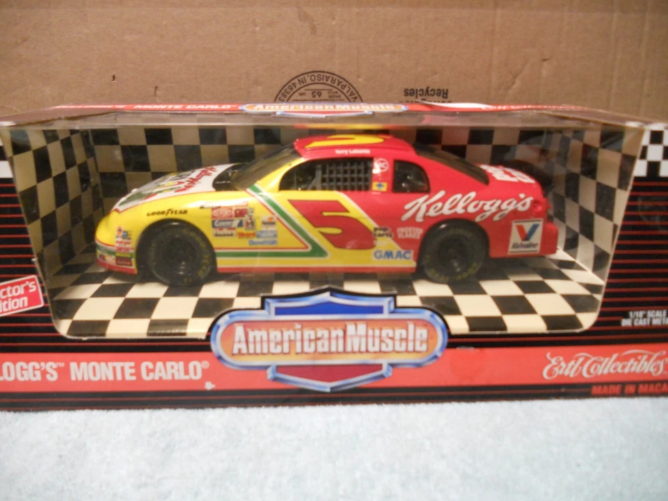 Ertl American Muscle Kellogs Monte Carlo Toy Car Terry Labonte Die Cast 1 18
