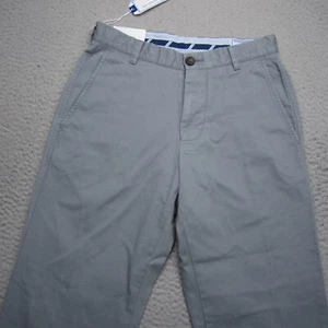 Southern Tide Hose Herren 28x30 grau Chino Freizeit gerade Stretch Golf - Bild 1 von 15