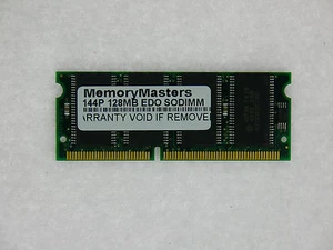 128MB EDO MEMORY RAM NON-PARITY 60NS SODIMM 144-PIN - Picture 1 of 1