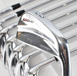 8p Titleist 695 MB Forged 3-4-5-6-7-8-9-PW RH Golf Iron Set DG S300 Stiff Club - Picture 1 of 23