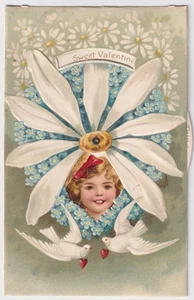 POESIA MECCANICA DI SAN VALENTINO IN CINQUE ROTAZIONI PUBBLICATA CIRCA 1907 - Foto 1 di 6