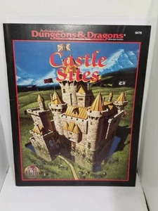 TSR AD&D 2nd Ed Castle Sites VG+ - Picture 1 of 3