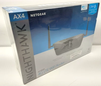 Netgear Nighthawk AX4 4G LTE WiFi Router AX1800 LAX20 - Image 1 of 4