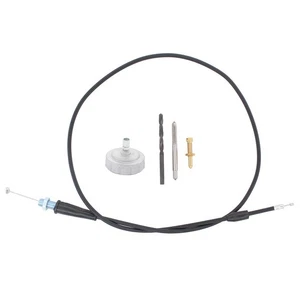 Cable de acelerador y tapa de carburador y ajustador de ralentí tornillo puertas eliminación eliminador K... - Imagen 1 de 5