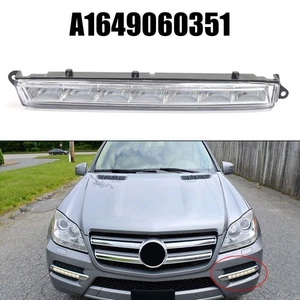 Left Side LED Fog Lamp with Daytime Running Light for Mercedes X166 X164 - Picture 1 of 12