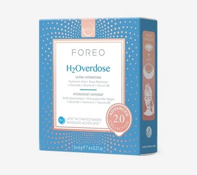 FOREO UFO Masks H2Overdose 2.0 - Ultra Hydrating Mask 6 pieces - Image 1 of 2