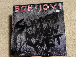 Bon Jovi Slippery When Wet Vinyl LP Mercury 1986 422-830 264-1 M-1 Record Album - Picture 1 of 16