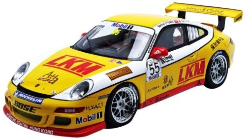 AUTOart 1/18 Racing Series Porsche 911997 '07 GT3 Cup #55 Jebsen Model Car JP - Imagen 1 de 1