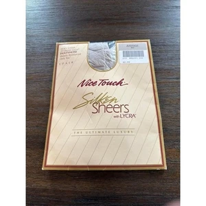 Vintage Sears Nice Touch Silken Sheers Mist Strumpfhose Größe Durchschnitt - Bild 1 von 3
