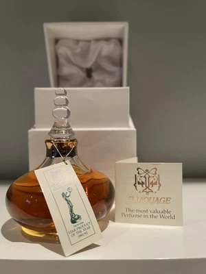 Perfume de mujer dorado Amouage frasco de cristal pulido a mano por Asprey of London 30 ml Foto 1 de 4