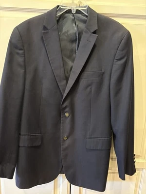 Giorgio Fiorelli Men's Sport Coat Size 40 Regular Charcoal Gray 40R Suit Jacket - Image 1 of 4