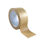  2 Rolls Kraft Tape Hand- Tearable Rubber Carton Sealing for Gift Wrapping Paper