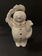 Lenox China Christmas Jewels Collection 1995 Figurine “JOLLY SNOWMAN” 7” New