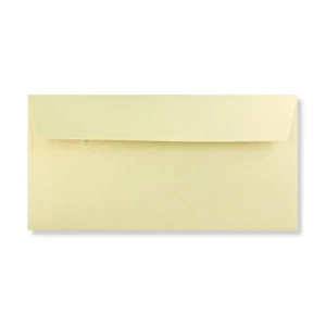 110 x 220 Champagne DL Pearlescent Envelope | Peel/Seal | 120gsm Straight Flap - Picture 1 of 3