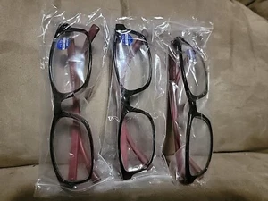 Gaoye 3-Pack Reading Glasses Anti UV , Magnification Strengths - Picture 1 of 4