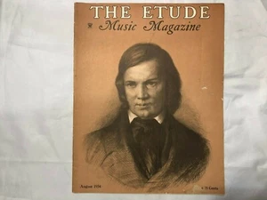 Vintage The Etude Music Magazine August 1934 - Picture 1 of 1