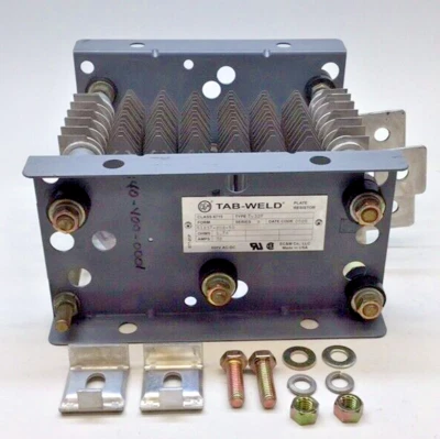 EC&M 6715 TW32F Plate Resistor Tab Weld 51237-202-50 1.74 Ohms 32A - Image 1 of 4